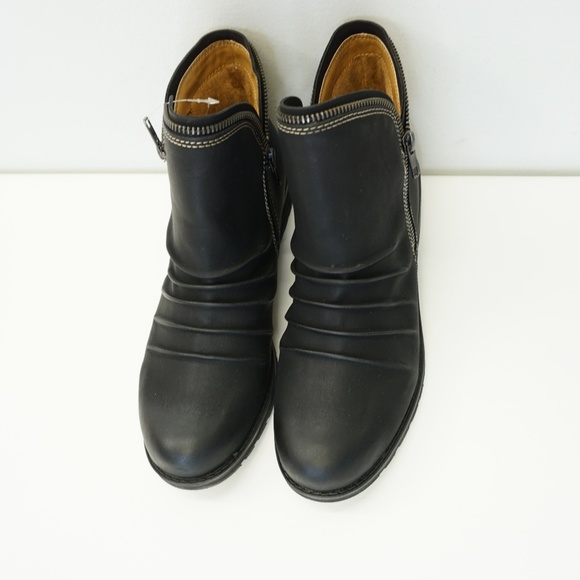 Natural Soul Ankle Boots Booties Black 10 M - Picture 3 of 7